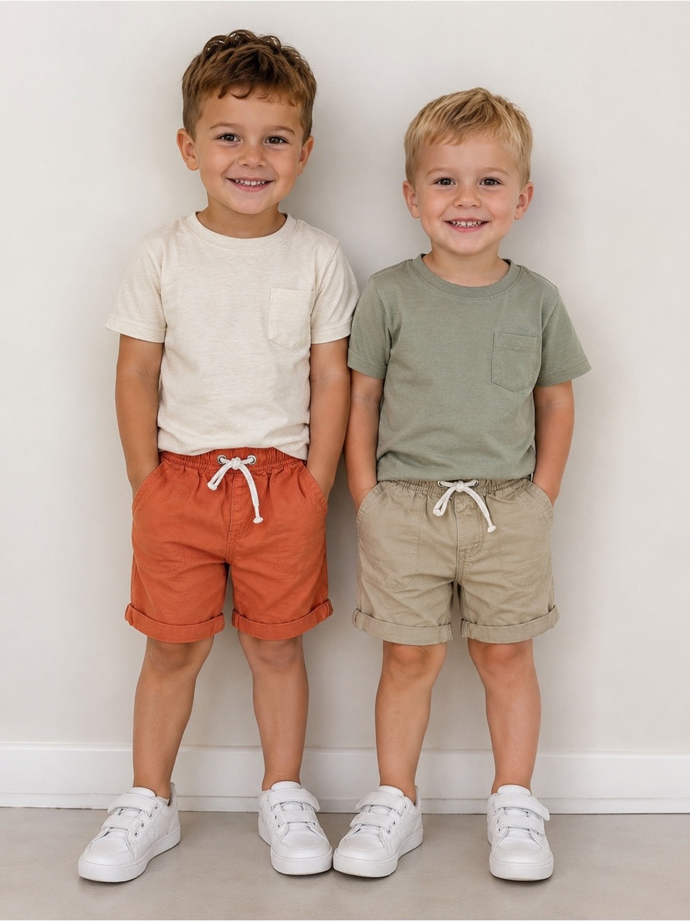 TU Boys Shorts Bundle (2 Pairs) – Size 4–5 Years